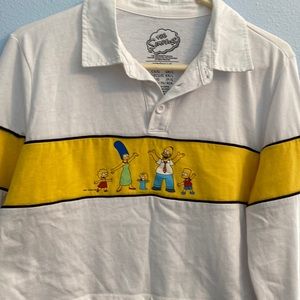 The Simpson’s cropped rugby shirt